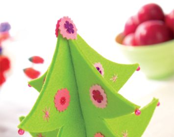 Stitched Felt Christmas Tree Home Dec Stitched Felt Christmas Tree Home Dec