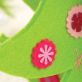 Stitched Felt Christmas Tree Home Dec