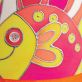Painted Fish Silk Lampshade