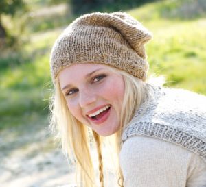 Modern Slouch Hat Free Pattern