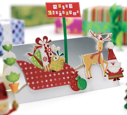 Children’s Christmas Sleigh Card