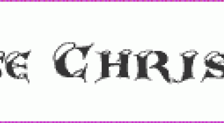 Christmas Calligraphy Sentiment Free Font