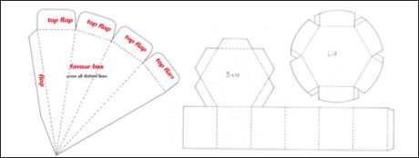 Basic Favour Box Template