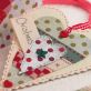 Scandi Homespun Hanging Heart & Card