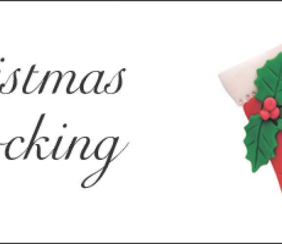 Stocking Christmas Cake Sugarcraft Free Project