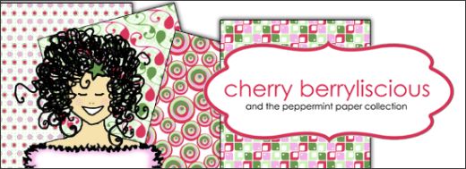 Peppermint Pink & Green Free Papers