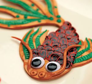 Polymer Clay Fish Magnet