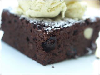 Pecan & Cherry Double Chocolate Brownies Recipe