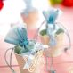 Vintage Ivory Wedding Favour Buckets