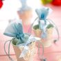 Vintage Ivory Wedding Favour Buckets