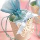 Vintage Ivory Wedding Favour Buckets