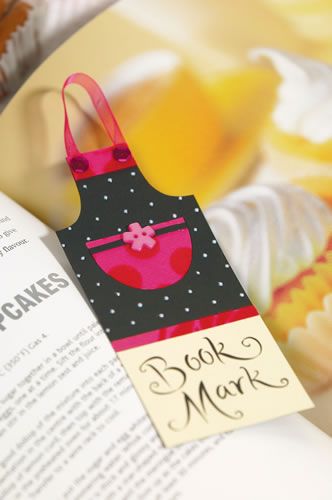 Apron Shaped Papercraft Bookmark