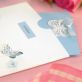 3-D Butterfly Wedding Invitations