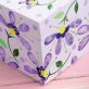 Flower Painted Wooden Seed Box
