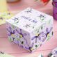 Flower Painted Wooden Seed Box
