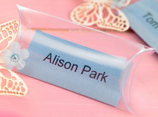 Pastel Pillow Box Wedding Favours