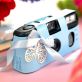 Vintage Blue Embellished Wedding Camera