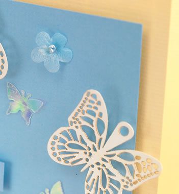 Butterfly Wedding Thank You Card