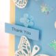 Butterfly Wedding Thank You Card