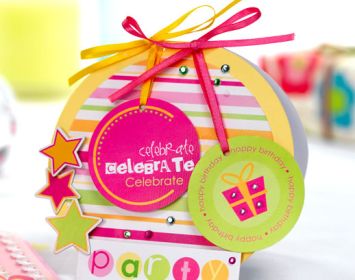 Vibrant Modern Celebrate Card Vibrant Modern Celebrate Card