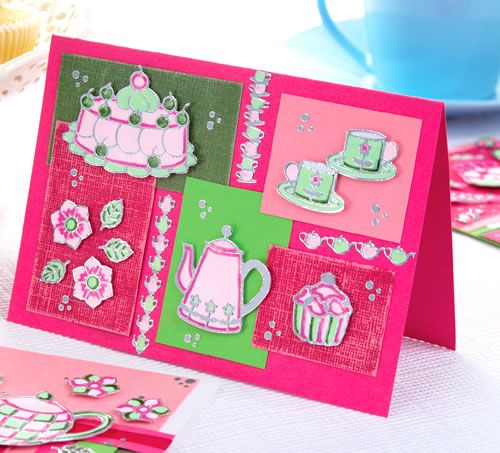 Sweet & Tea Peel-off Card