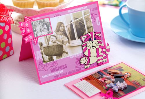Bagpuss Style Photo Card
