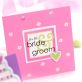 Easy Bride & Groom Wedding Card