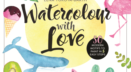 Watercolour With Love: Llama & Tropical Wreath Watercolour With Love: Llama & Tropical Wreath