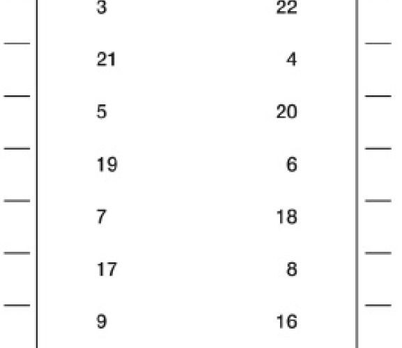 Advent Calendar Window Card Cutting Template