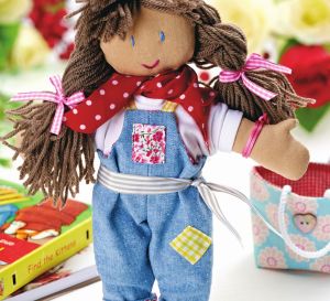 A cute bohemian doll for a little one