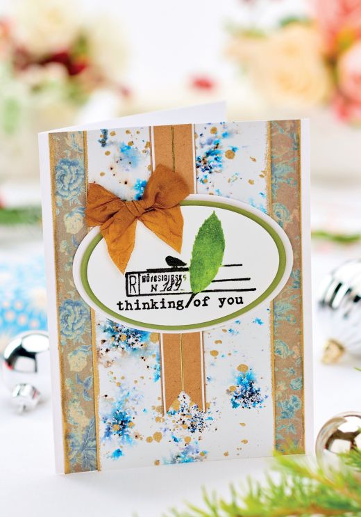 Create Abstract Background Greetings