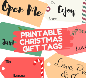 Printable Christmas Gift Tags