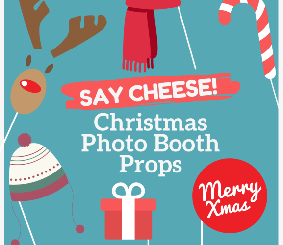 Christmas Photo Booth Props