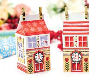 Make an Advent House Set