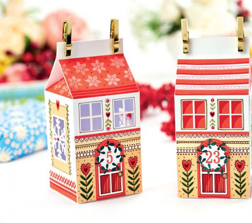 Make an Advent House Set