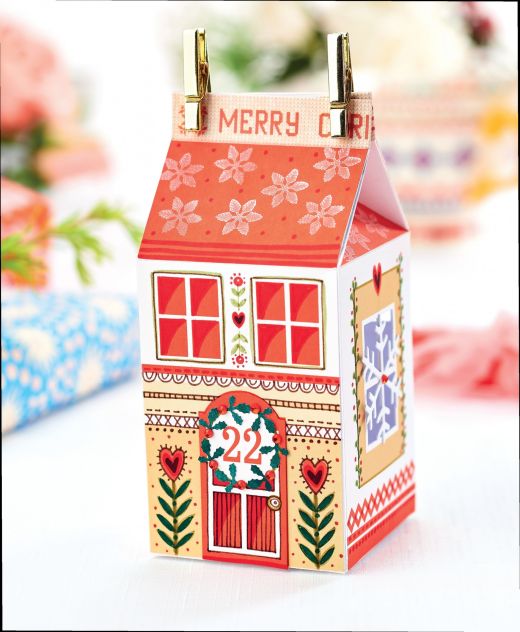 Make an Advent House Set