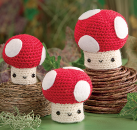 Amigurumi Toadstools Amigurumi Toadstools