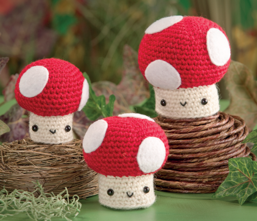 Amigurumi Toadstools