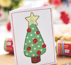 Appliqué Christmas Card Templates