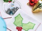 Applique Christmas Table Decorations