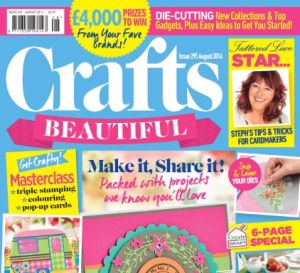 Crafts Beautiful August 2016 Issue 295 Template Pack