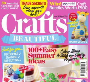 Crafts Beautiful August 2015 Issue 282 Template Pack