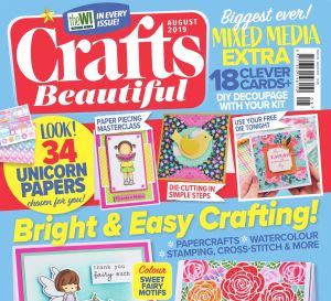 Crafts Beautiful August 2019 Issue 335 Template Pack