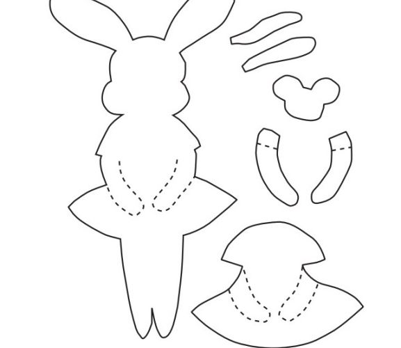 Bunny Brooch