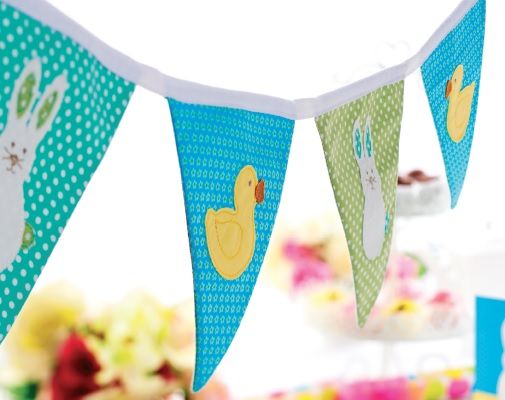 Nursery Stitch Motifs & Bunting