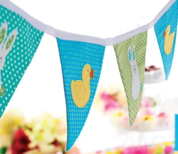 Nursery Stitch Motifs & Bunting