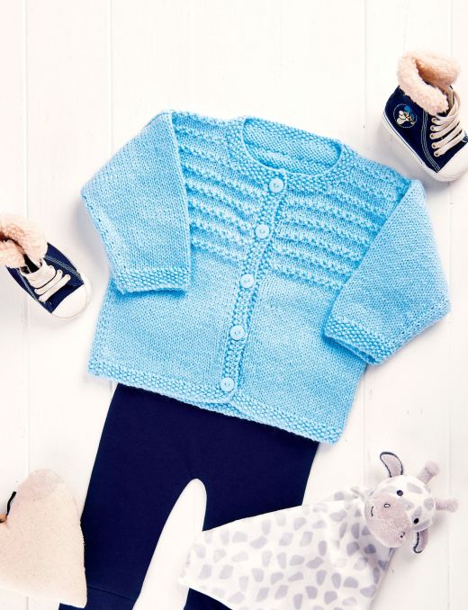 Knit A Baby Cardigan