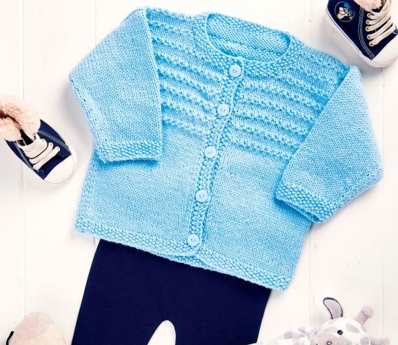 Knit A Baby Cardigan