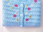 Knit A Baby Cardigan