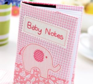 Elephant Applique & Baby Journal Templates